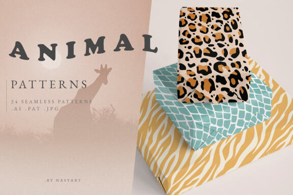 Animal Skin Seamless Patterns
