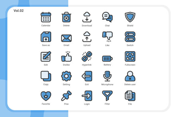 User Interface Icon Pack Vol.02