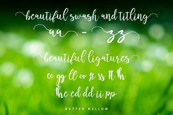 Butter Mellow - Free Font