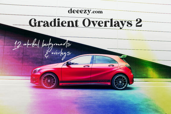 Free Color Gradient BG & Overlays 2