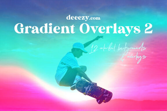 Free Color Gradient BG & Overlays 2