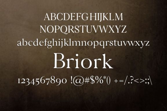 Briork Serif Font
