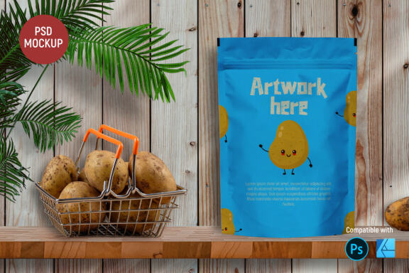 Snack Packaging | Mockup