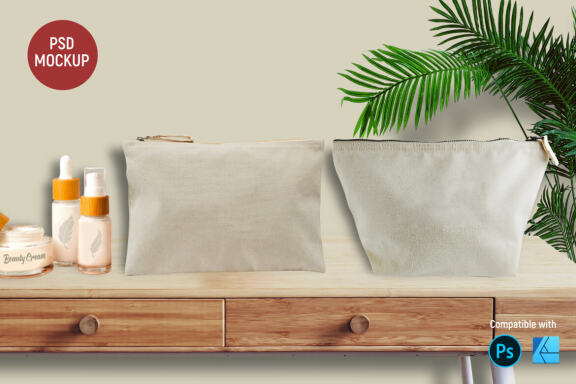 Canvas Cosmetic | Mockup