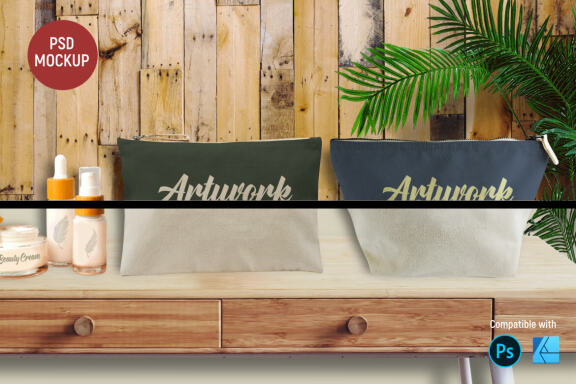 Canvas Cosmetic | Mockup