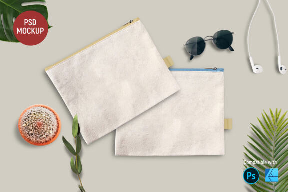 Makeup Pouch | Mockup