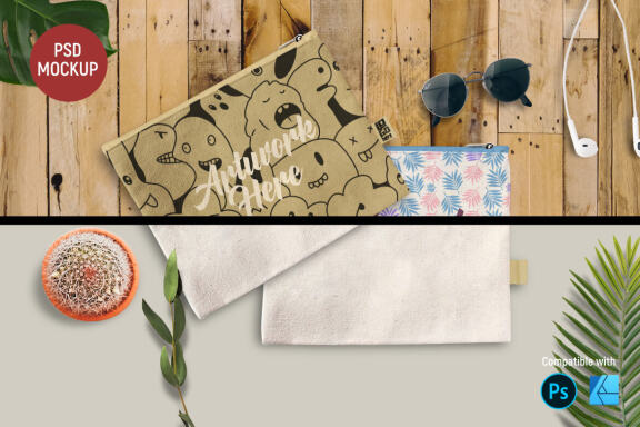 Makeup Pouch | Mockup