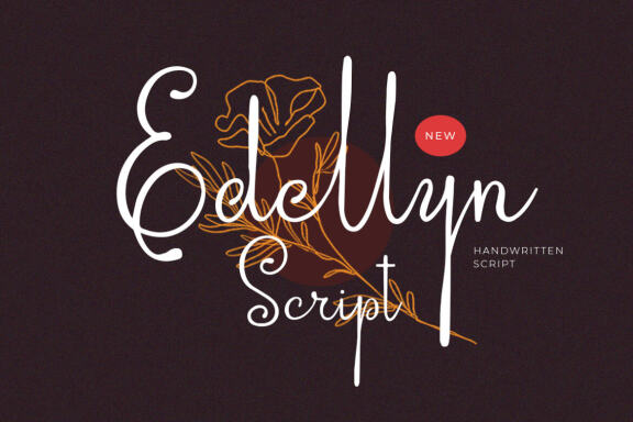 Edellyn Script - Handwritten Script