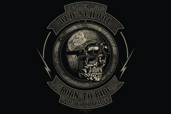 Biker Skull