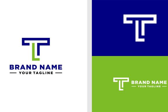 TL LOGO LINE SIMPLE EDITABLE