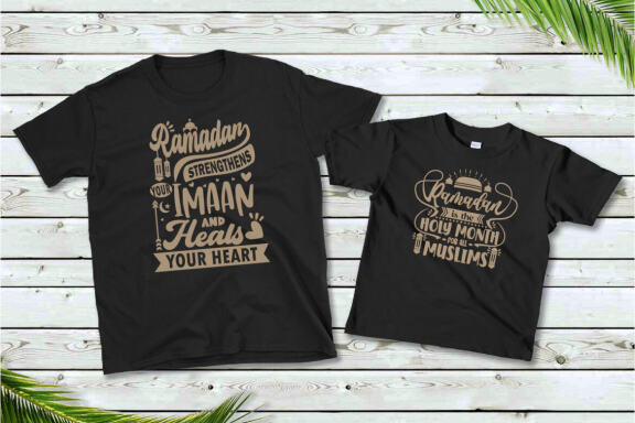 Ramadan Quotes SVG Bundle, Craft Designs Collection Cut File