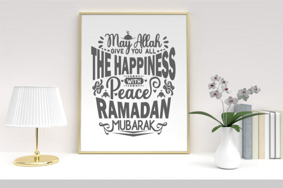 Ramadan Quotes SVG Bundle, Craft Designs Collection Cut File