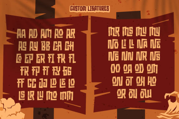 Naluka - Ethnic Font with Extras
