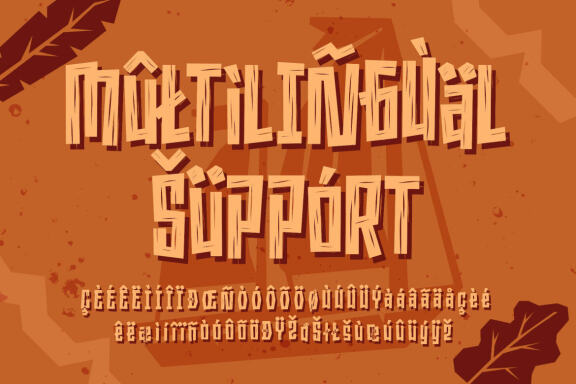 Naluka - Ethnic Font with Extras