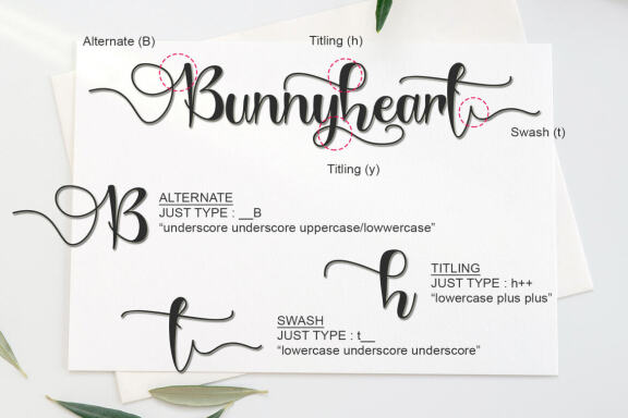 Bunnyheart - Free Font