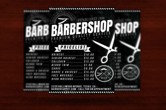 Barbershop Flyer