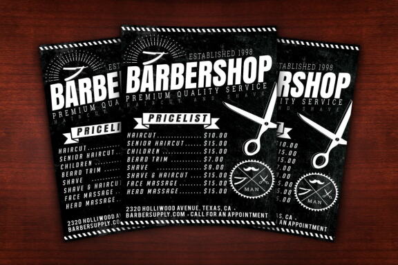 Barbershop Flyer