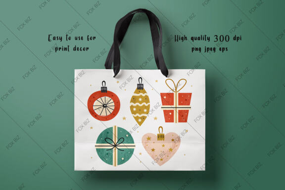 Christmas super amazing pack. Elements and patterns
