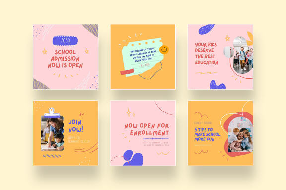 Elementary School Admission Canva