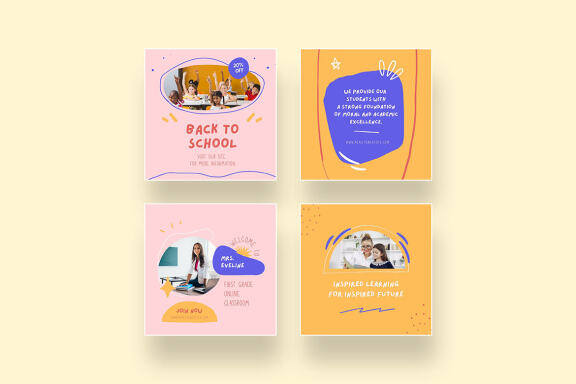 Elementary School Admission Canva