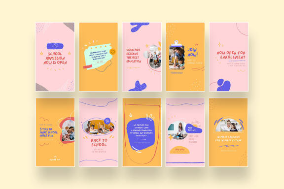 Elementary School Admission Canva