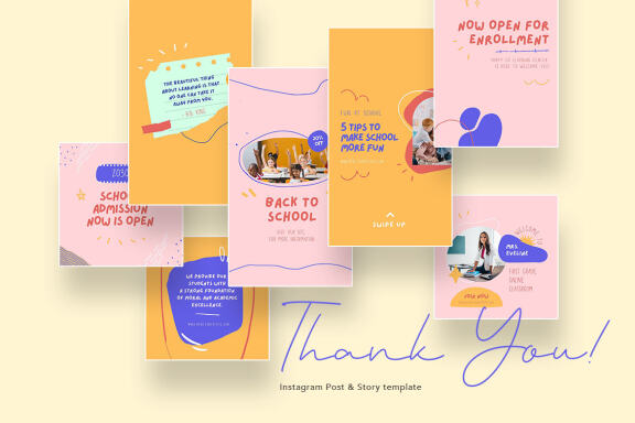 Elementary School Admission Canva