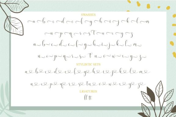hello mother - a luxury script font