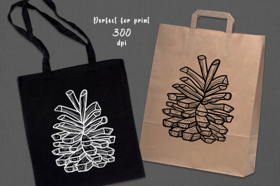 Forest cricut illustration. T Shirt print, silhouette