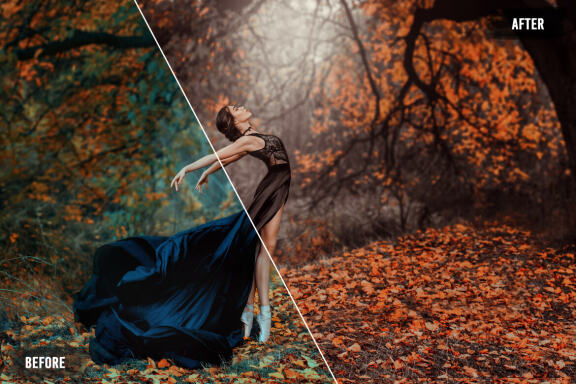 50 Autumn Photoshop Actions