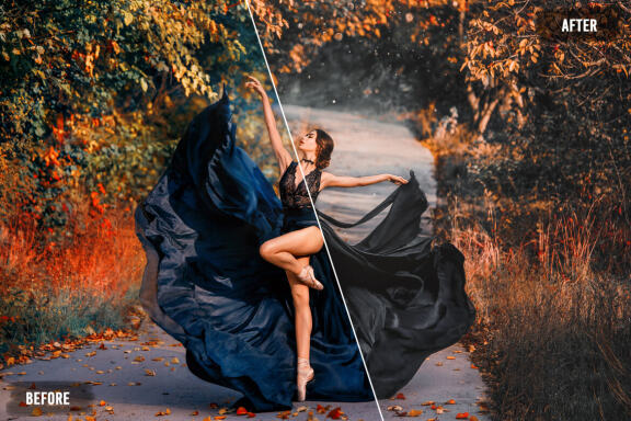 50 Autumn Photoshop Actions