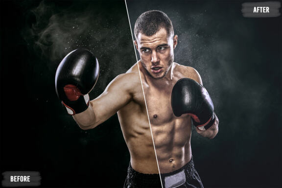 50 HDR Sports Photoshop Actions