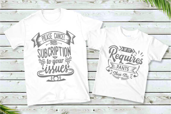 Funny Quotes SVG Cut File Bundle