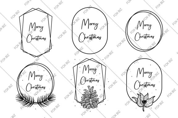 Christmas cards ready for print & patterns