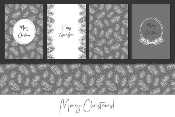 Christmas cards ready for print & patterns