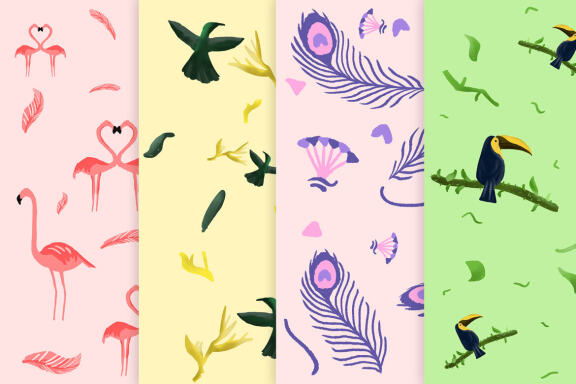 4 Animal Patterns
