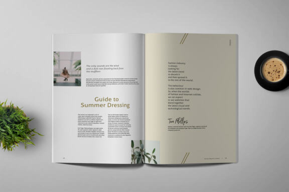 Casual - Magazine Template