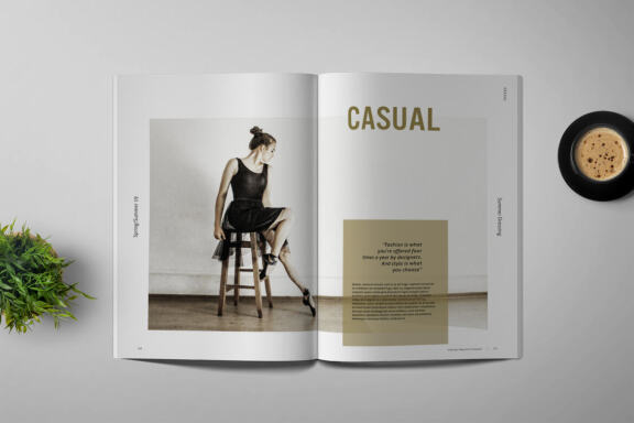 Casual - Magazine Template