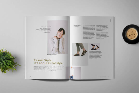 Casual - Magazine Template