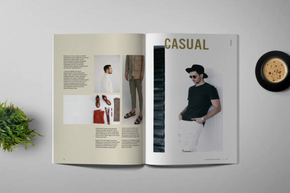 Casual - Magazine Template