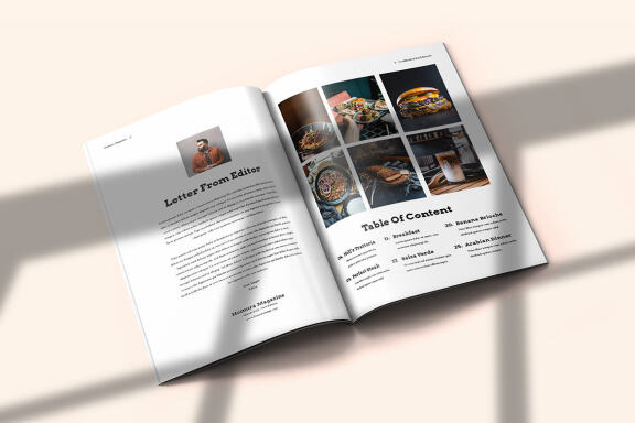 Homura - Magazine Template Indesign