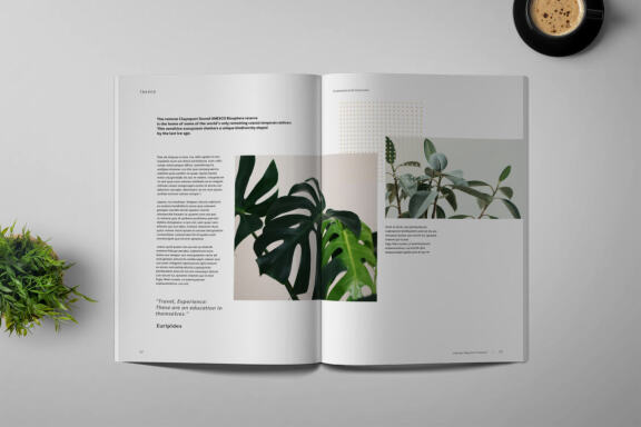 Traveo - Free Magazine Template