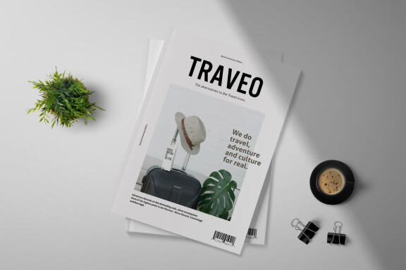 Traveo - Free Magazine Template