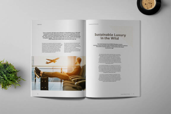 Traveo - Free Magazine Template