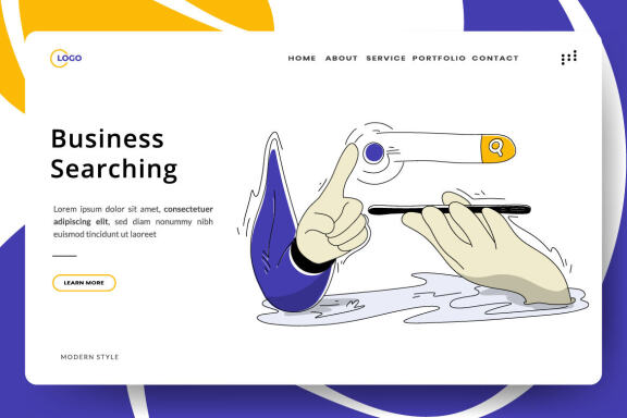 Flat Illustration Concept Franchise Business