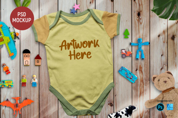 Baby clothes | Mockup