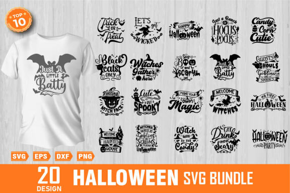 Halloween Quotes SVG Bundle