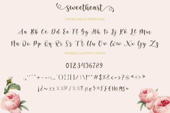  sweetheart script