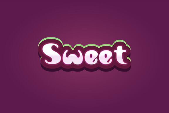 Mangosteen - Free Text Effect