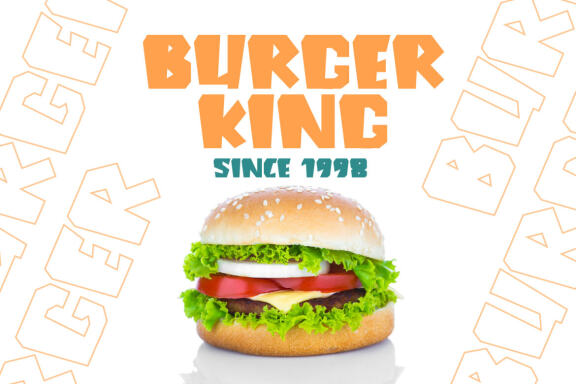 King Food - Food Display Font
