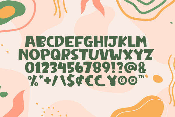Weird Genius - Cute Display Font